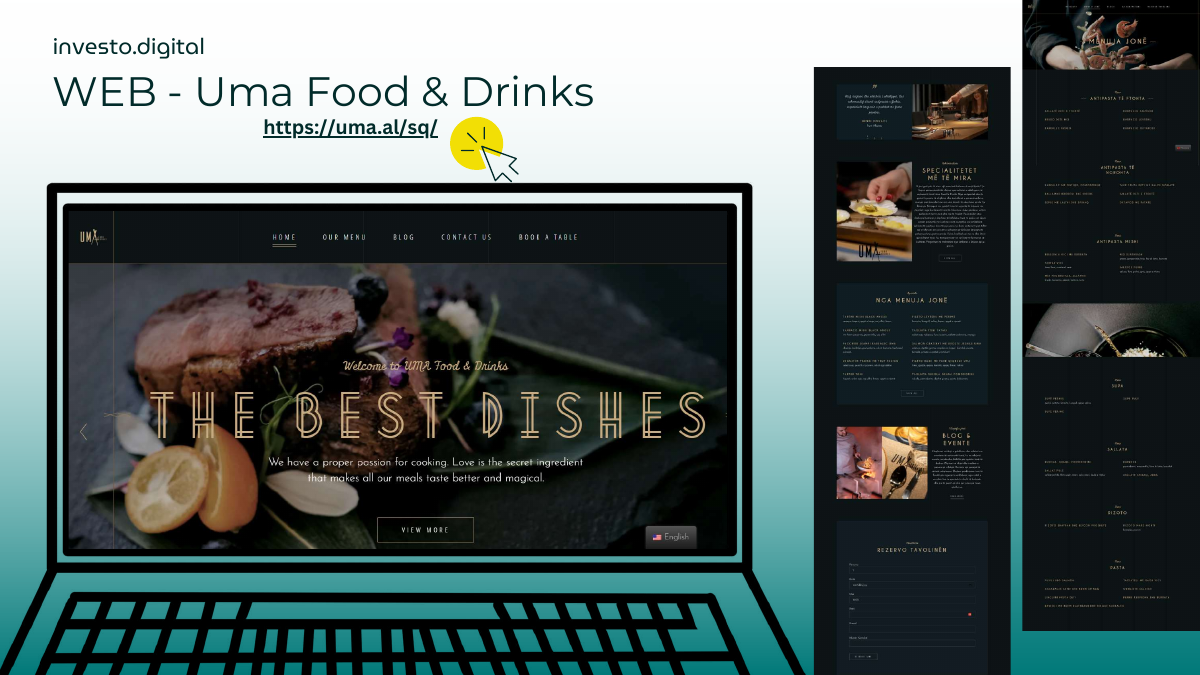 UMA Food & Drinks portfolio image