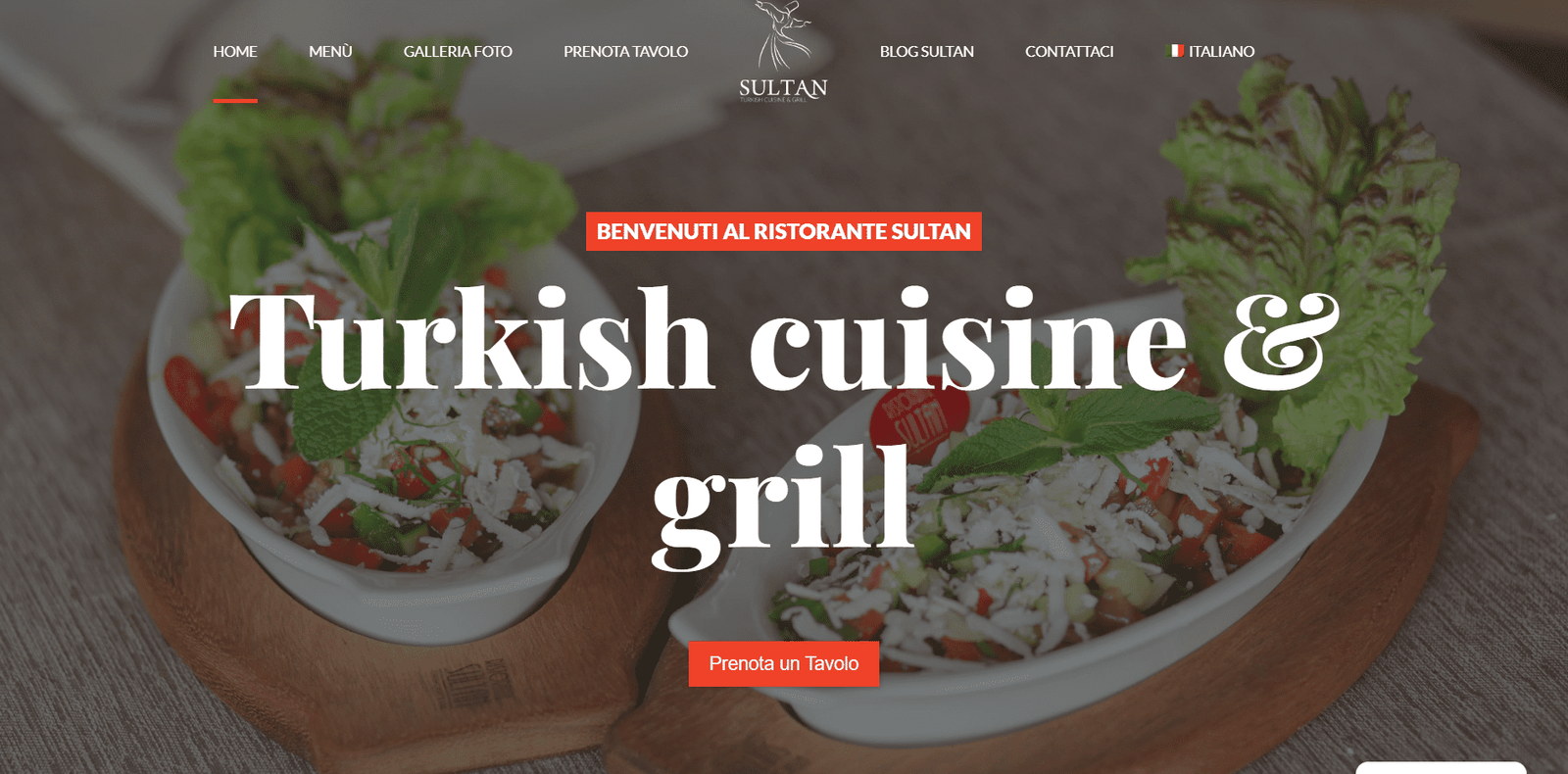 RISTORANTE SULTAN - Turkish cuisine seo